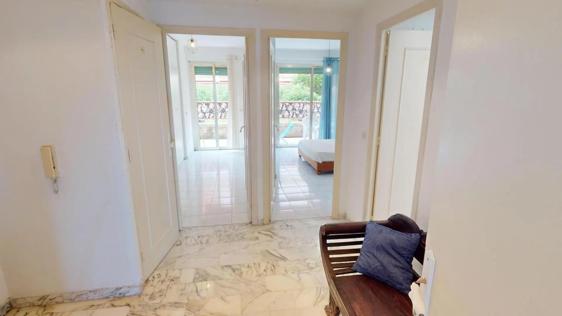 Charmant 3P Climatise En Rez-De-Jardin Avec 2 Terrasses Proche Mer A Menton - Fr-1-196-357 Francia